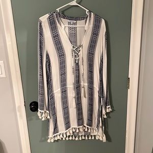 Blue Island Beach Coverup